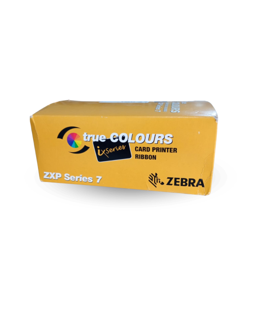 Ruban Monochrome Noir Zebra ZXP Series 7