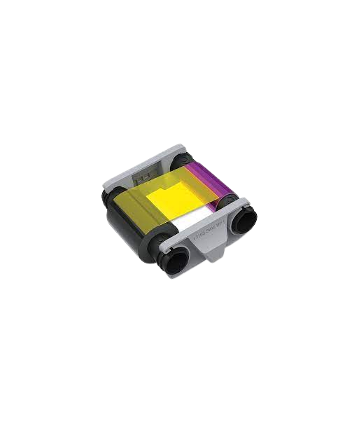 Ruban couleur YMCKO pour imprimante à cartes evolis Badgy  (CBGR0100C)