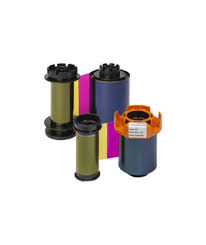 Ruban couleur YMCK RT4F101M100 pour imprimante Evolis Agilia